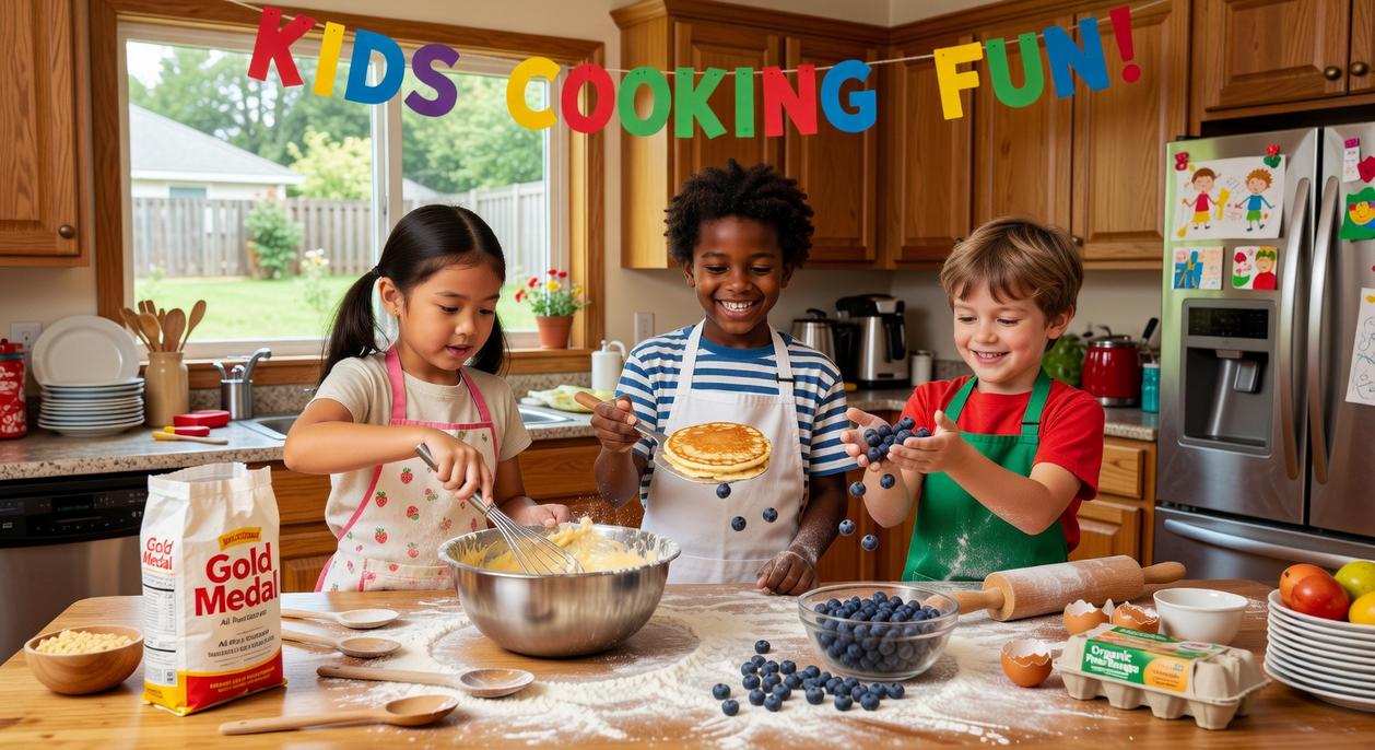 kids cooking