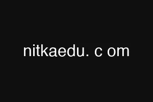 nitkaedu. c om